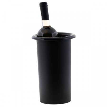 Ведро для шампанского и вина 24 см, поликарбонат, черный
