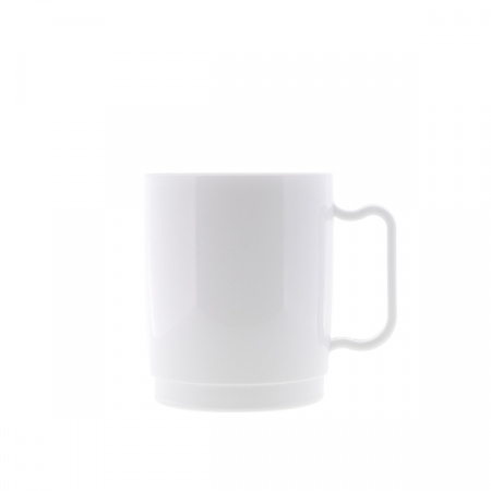 Кружка 300 мл, поликарбонат, белый