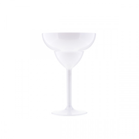 Бокал Маргарита 350 мл, поликарбонат, белый