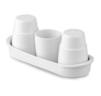 Набор для специй 187x66x75 мм, поликарбонат белый