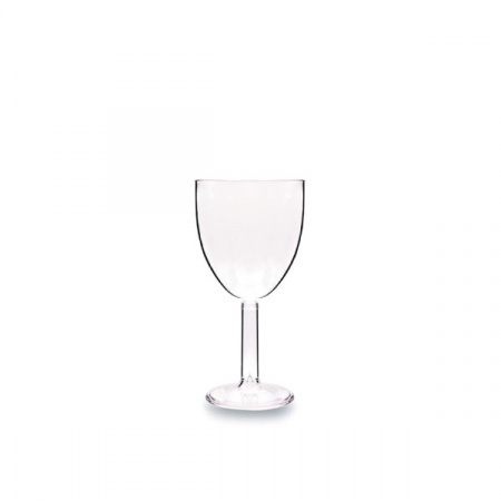 Бокал для вина 250 мл, поликарбонат, прозрачный