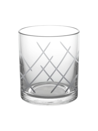 Стакан  300 мл,  поликарбонат, прозрачный, вращающийся, с гравировкой Мороз,  (30 шт.)