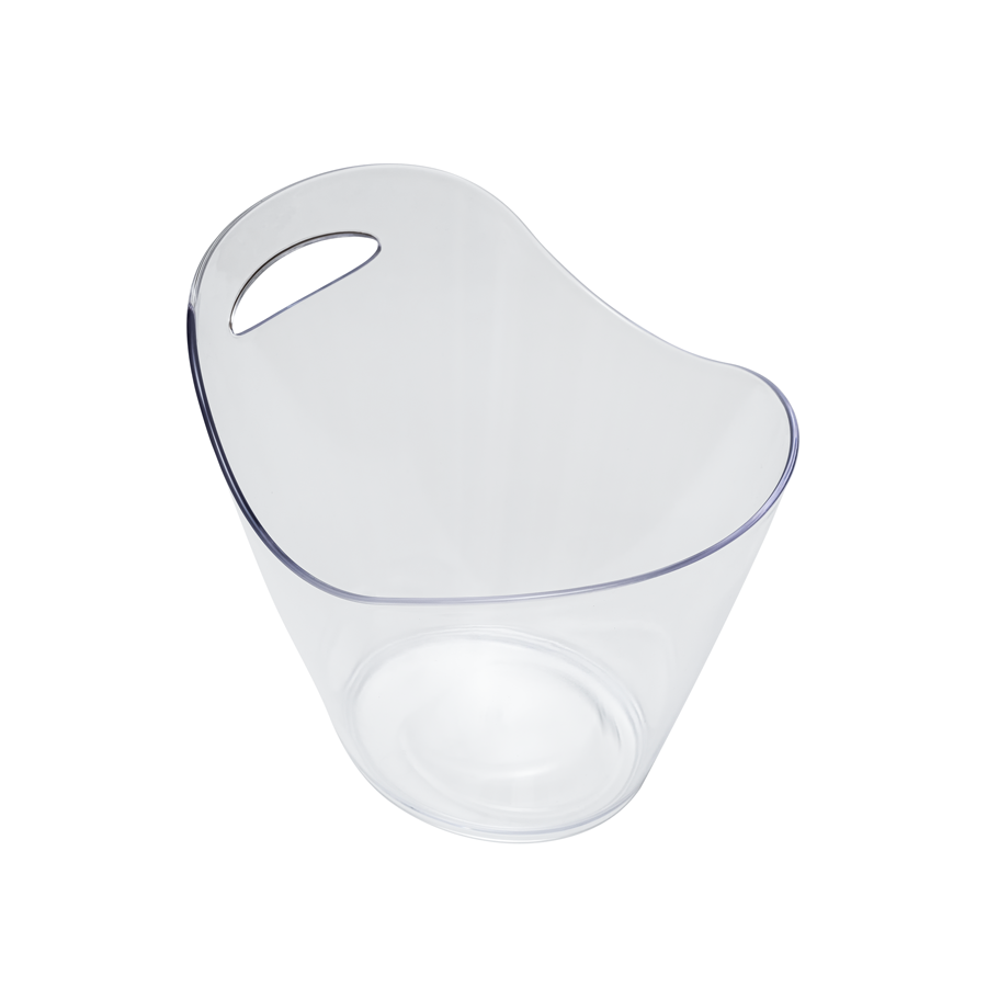 Ведро для шампанского и вина 28x25,3 см, поликарбонат, прозрачный