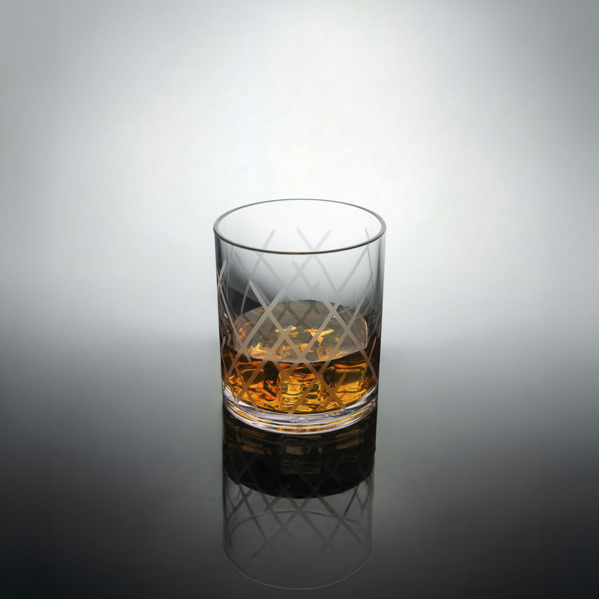 Стакан  300 мл,  поликарбонат, прозрачный, вращающийся, с гравировкой Мороз,  (30 шт.)