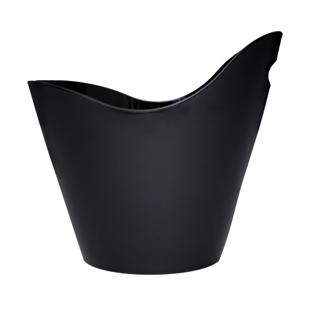 Ведро для шампанского и вина 28x25,3 см, поликарбонат, черный