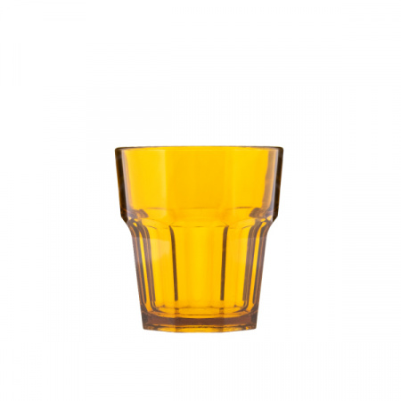 Стакан 250 мл, поликарбонат, янтарный