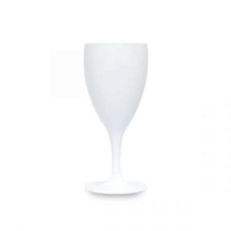 Бокал для вина 320 мл, поликарбонат, белый